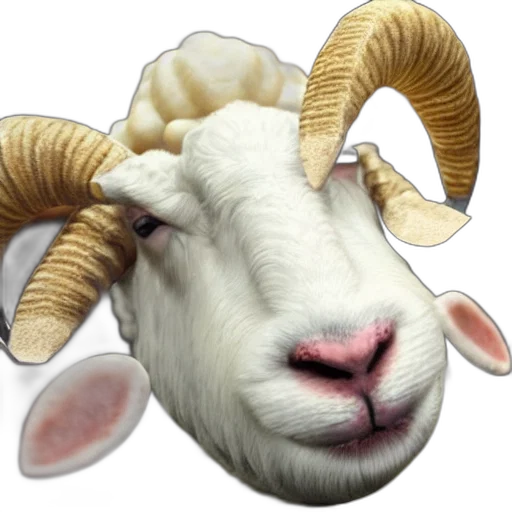 animal, face, jewelry, photorealistic transparent PNG cut-out