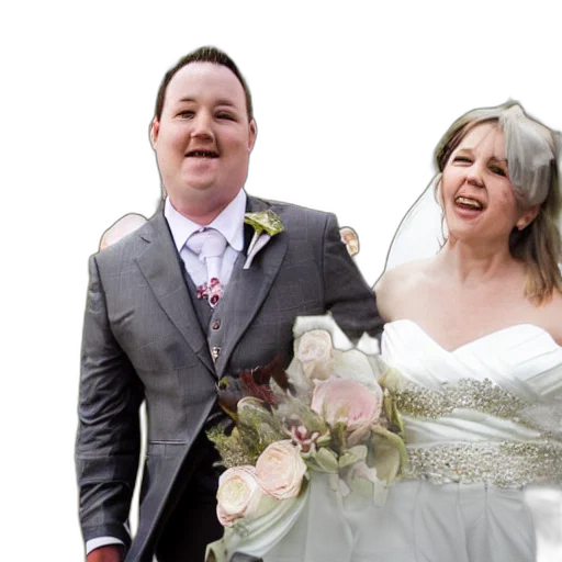 suprisingly, normal, wedding transparent PNG cut-out