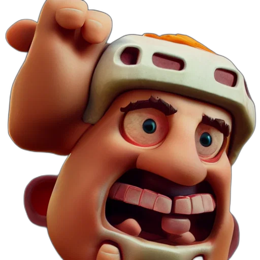 face, robot, creature, hat transparent PNG cut-out