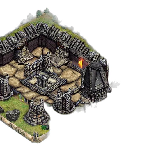 pixel art, concept art, fantasy art, 3d render transparent PNG cut-out