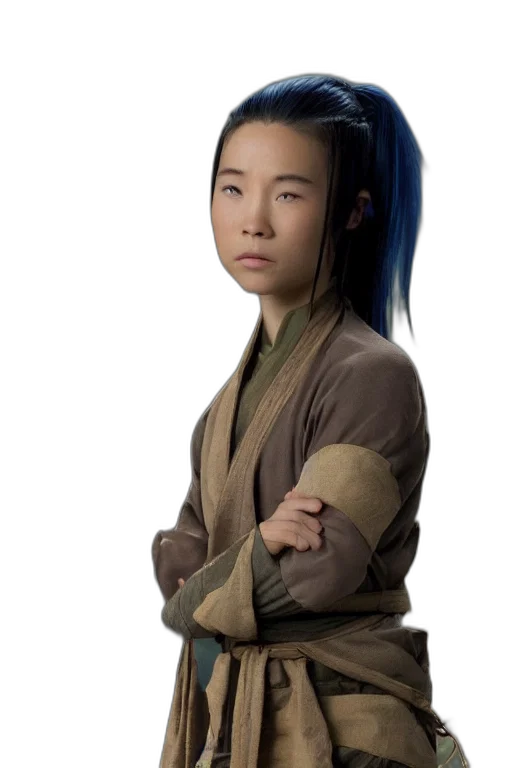 staff, jacket, weapon, face transparent PNG cut-out