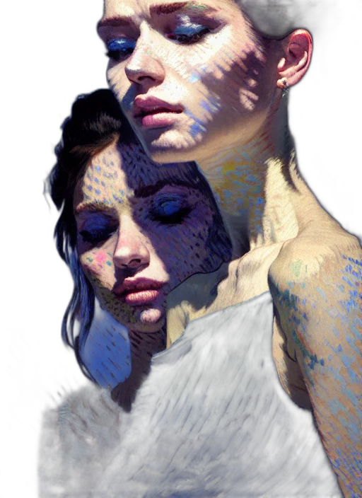 face, mask, photorealistic, fantasy art transparent PNG cut-out