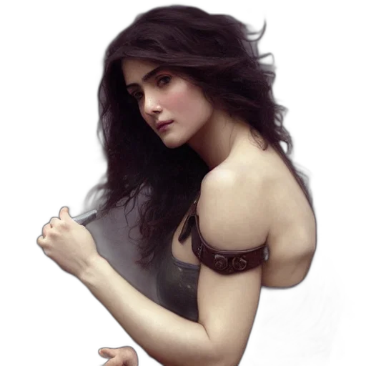 photorealistic, oil painting, concept art, fantasy art transparent PNG cut-out