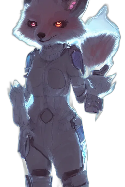 staff, robot, creature, jacket transparent PNG cut-out