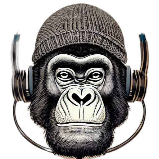 animal, photorealistic, cartoon, concept art transparent PNG cut-out