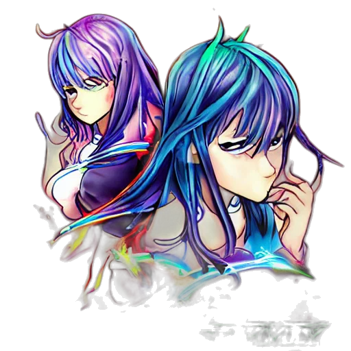 anime, concept art, pixel art, fantasy art transparent PNG cut-out