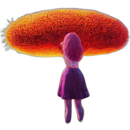 hat, hair, animal, creature transparent PNG cut-out