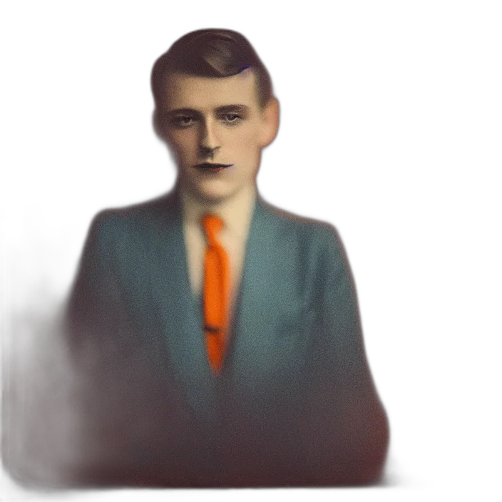 face, jacket, robot, staff transparent PNG cut-out