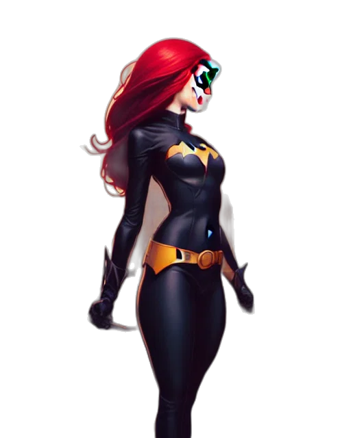 concept art, comic book art, fantasy art, 3d render transparent PNG cut-out