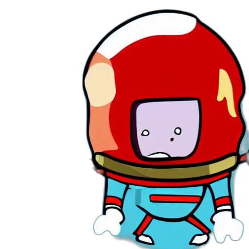 robot, cartoon, concept art, pixel art transparent PNG cut-out