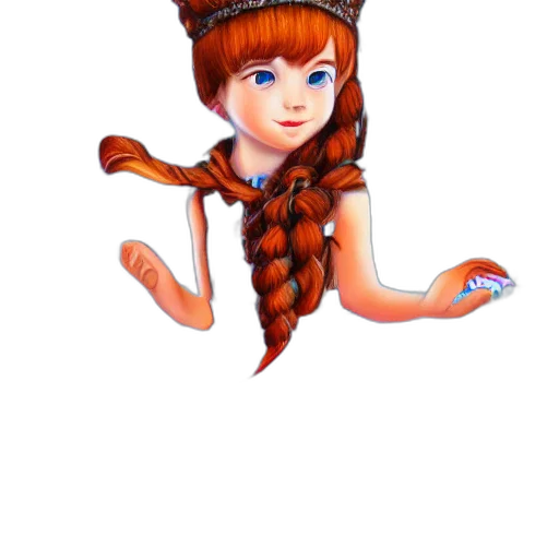 hat, staff, crown, creature transparent PNG cut-out