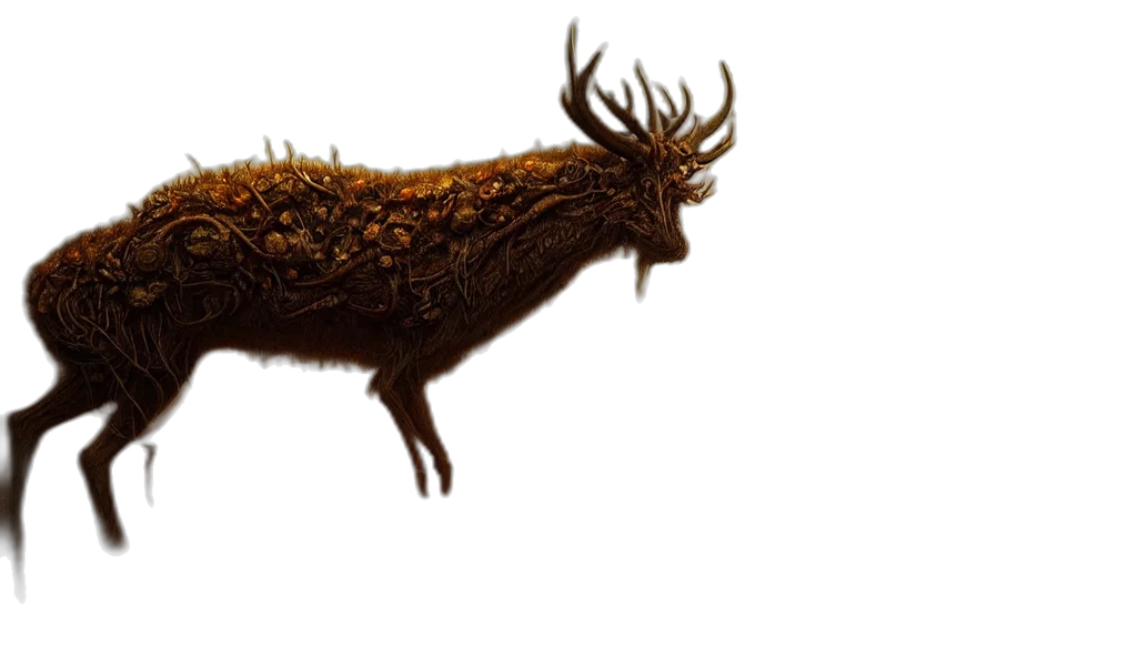 animal, hair, crown, creature transparent PNG cut-out