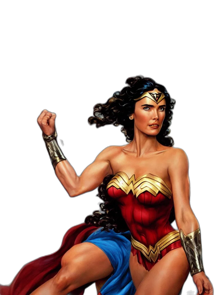 comic book art, concept art, portrait, jennifer transparent PNG cut-out