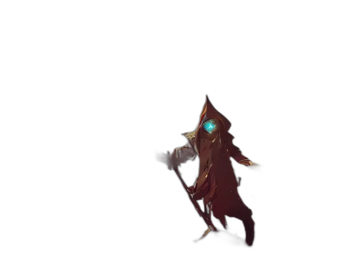 staff, creature, weapon, mask transparent PNG cut-out