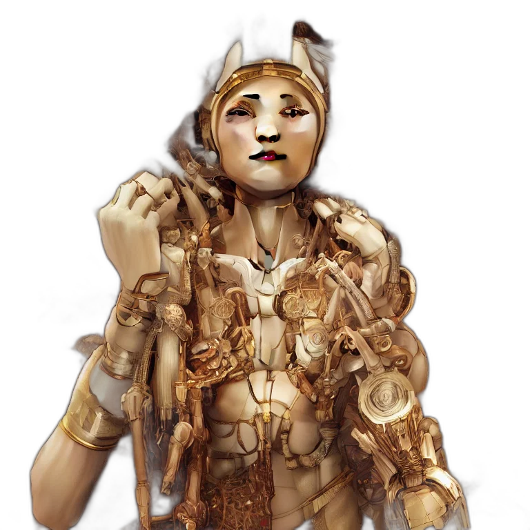 jewelry, staff, mask, face transparent PNG cut-out