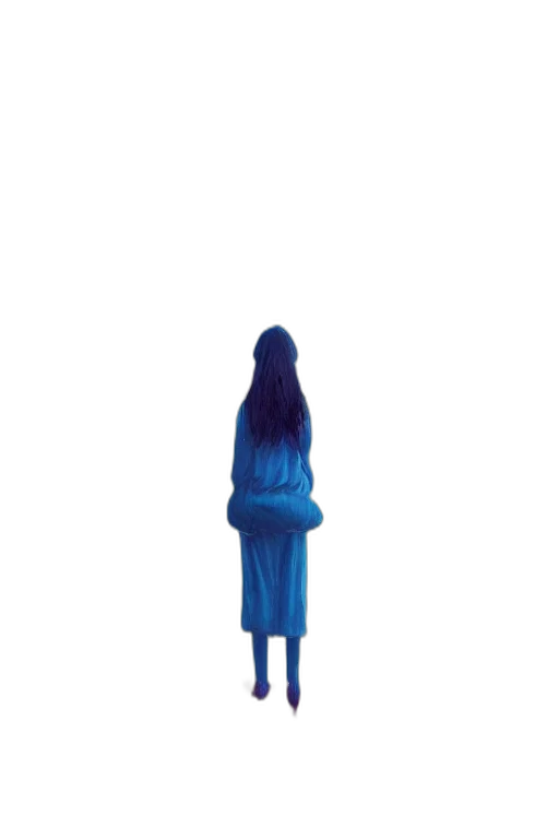dress, hair, creature, jacket transparent PNG cut-out