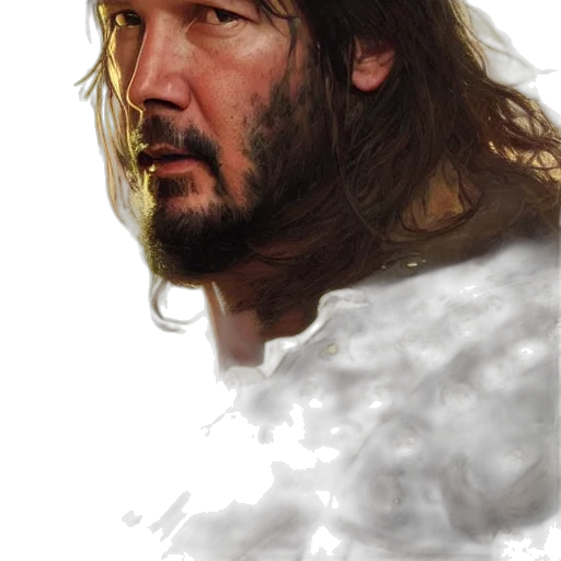 face, hair, animal, sword transparent PNG cut-out