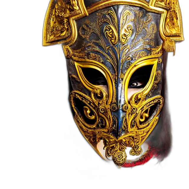 mask, jewelry, crown, face transparent PNG cut-out