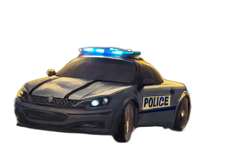 car, weapon, staff, robot transparent PNG cut-out