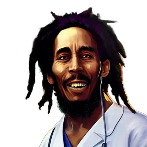 staff, face, photorealistic, cartoon transparent PNG cut-out