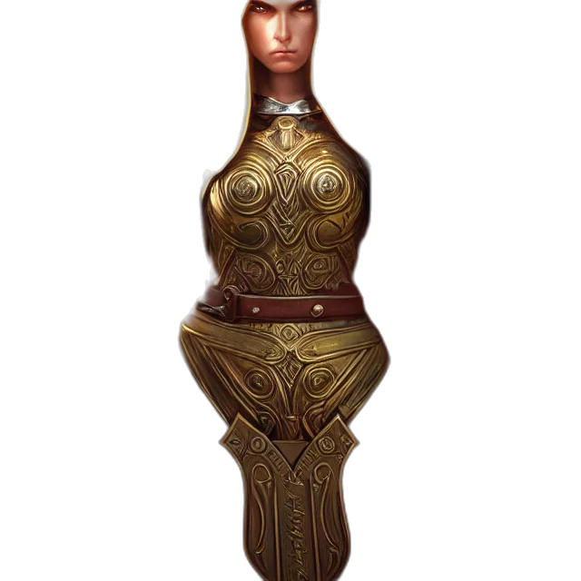 dress, staff, jewelry, crown transparent PNG cut-out
