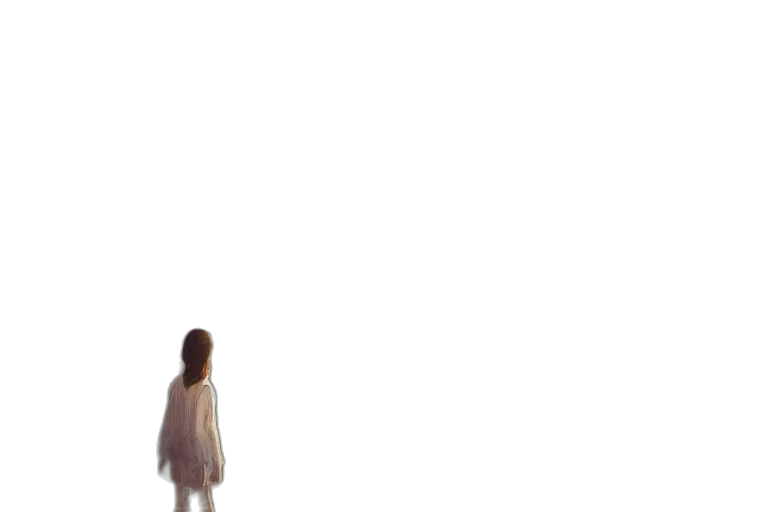 dress, robot, creature, hair transparent PNG cut-out