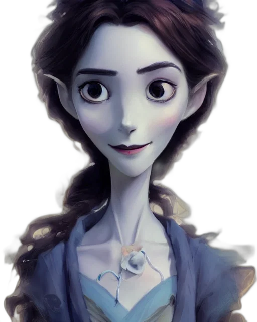 face, dress, staff, crown transparent PNG cut-out