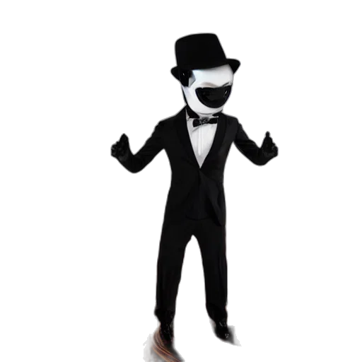hat, staff, mask, robot transparent PNG cut-out