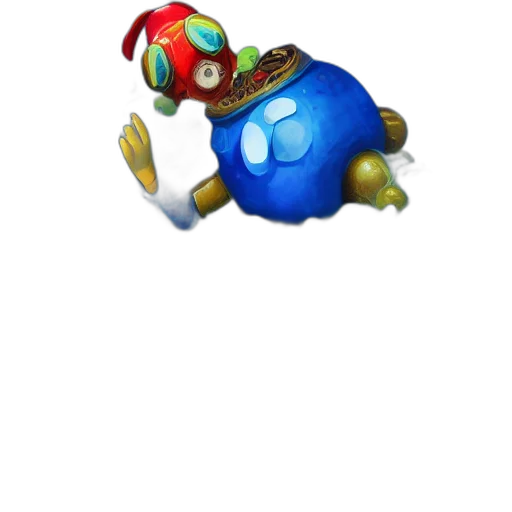 robot, weapon, staff, hat transparent PNG cut-out