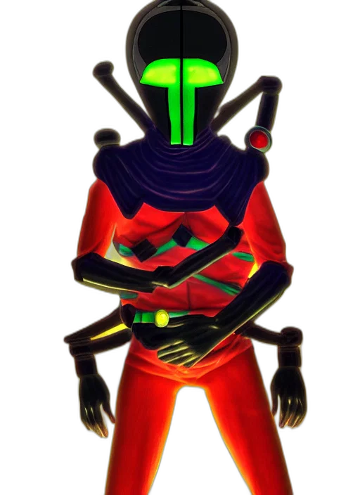 robot, mask, creature, concept art transparent PNG cut-out