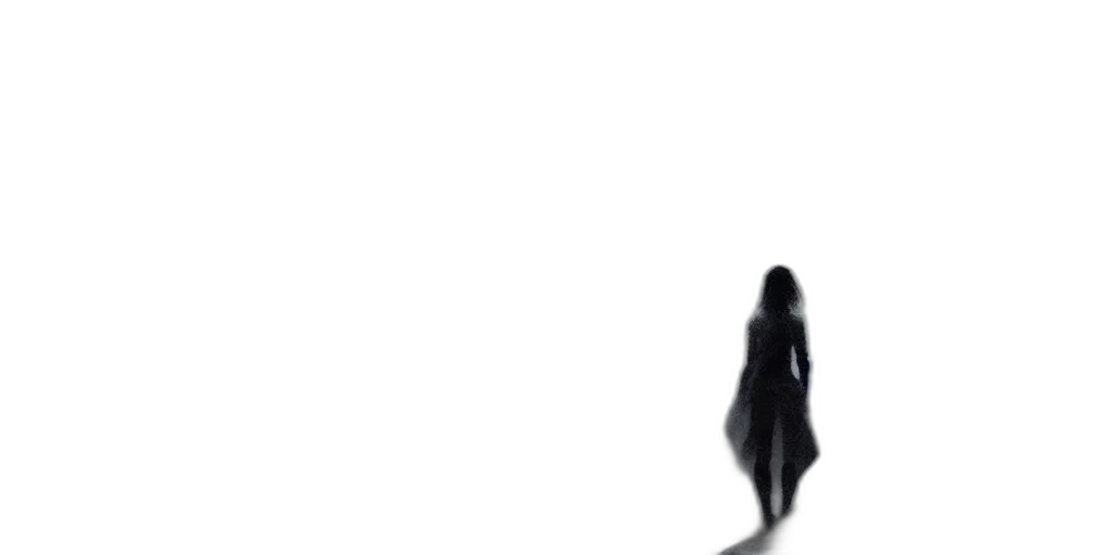 dress, creature, hair, robot transparent PNG cut-out
