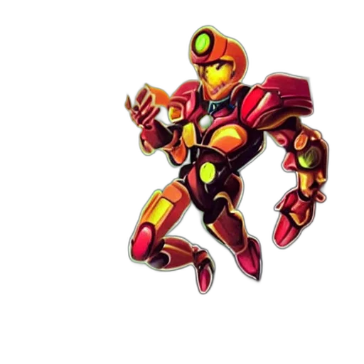 robot, weapon, concept art, pixel art transparent PNG cut-out