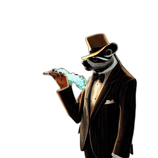 staff, mask, hat, jacket transparent PNG cut-out