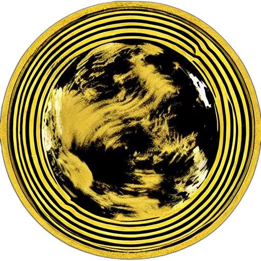 hair, outer space, golden, gold transparent PNG cut-out