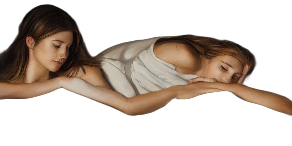 dress, jewelry, hair, face transparent PNG cut-out