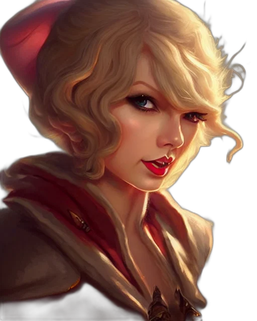 face, hat, staff, fantasy art transparent PNG cut-out