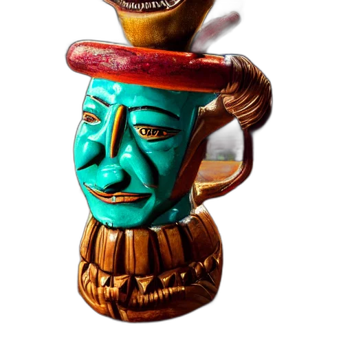 mask, staff, face, jewelry transparent PNG cut-out