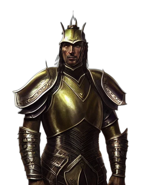 sword, crown, staff, fantasy art transparent PNG cut-out