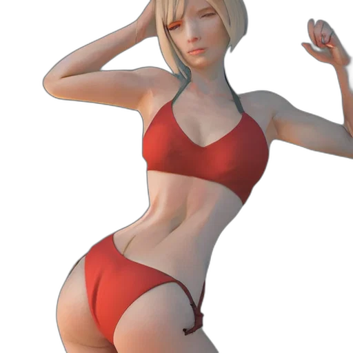dress, 3d render, concept art, photorealistic transparent PNG cut-out