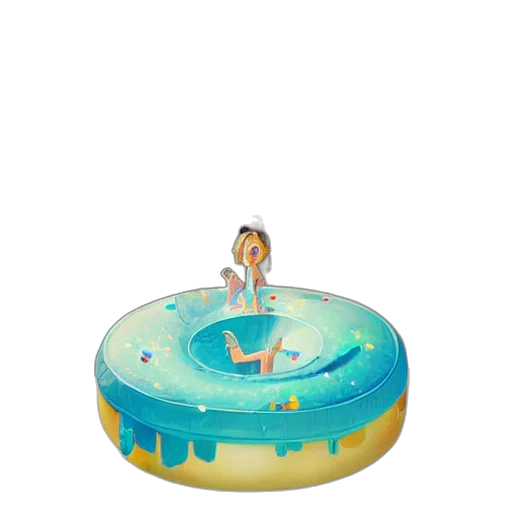 crown, jewelry, food, 3d render transparent PNG cut-out