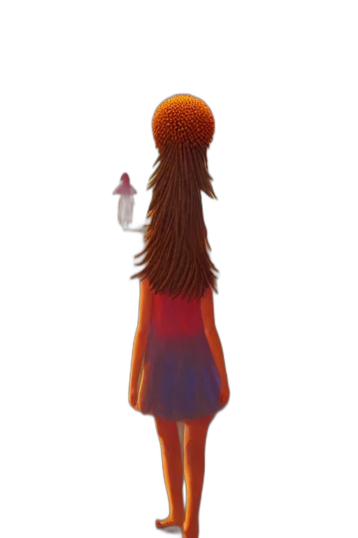 dress, hair, hat, crown transparent PNG cut-out
