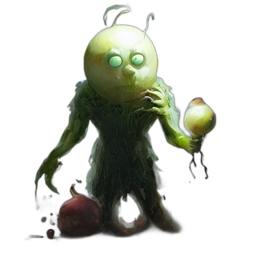 creature, staff, food, concept art transparent PNG cut-out