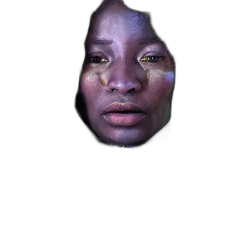 face, mask, creature, animal transparent PNG cut-out