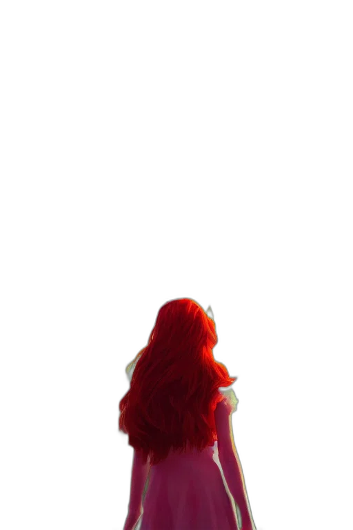 dress, hair, creature, animal transparent PNG cut-out