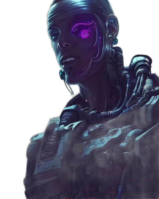 robot, face, mask, creature transparent PNG cut-out