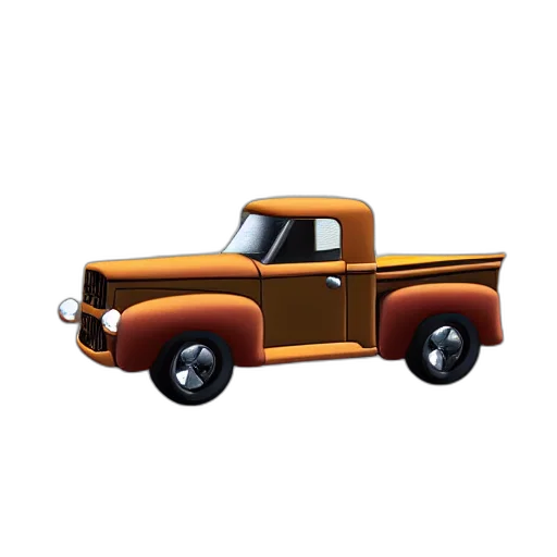 car, weapon, animal, 3d render transparent PNG cut-out