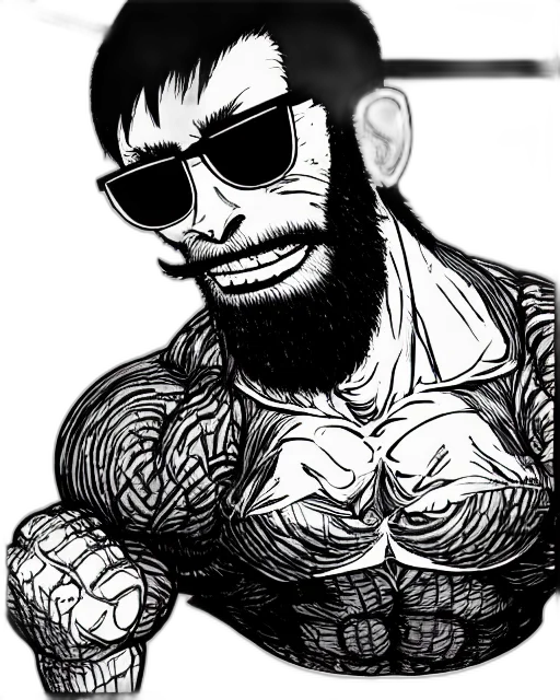 cartoon, comic book art, anime, pixel art transparent PNG cut-out