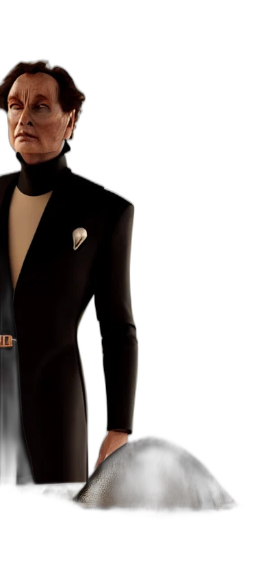 jacket, dress, concept art, 3d render transparent PNG cut-out