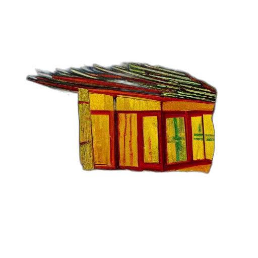 building, furniture, umbrella, staff transparent PNG cut-out