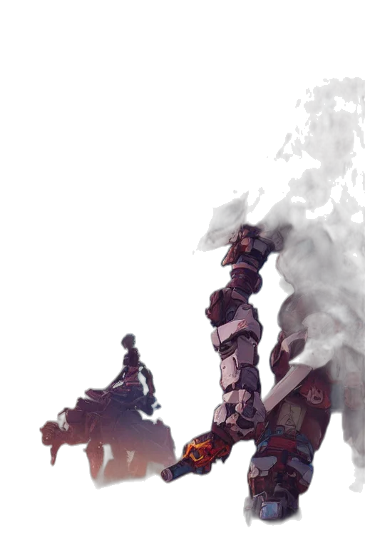 sword, dragon, robot, weapon transparent PNG cut-out